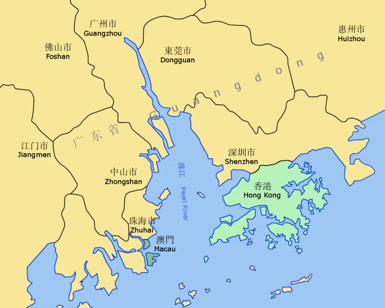 中國的新超級城市將由九個城市中心合併成一個佔地16,000平方英里的巨型都市