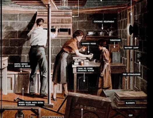 冷戰時期最令人毛骨悚然的7個防空洞