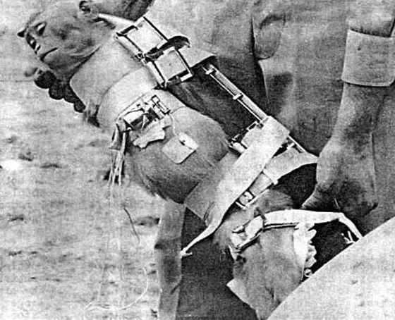 阿爾伯特一世在發射前。