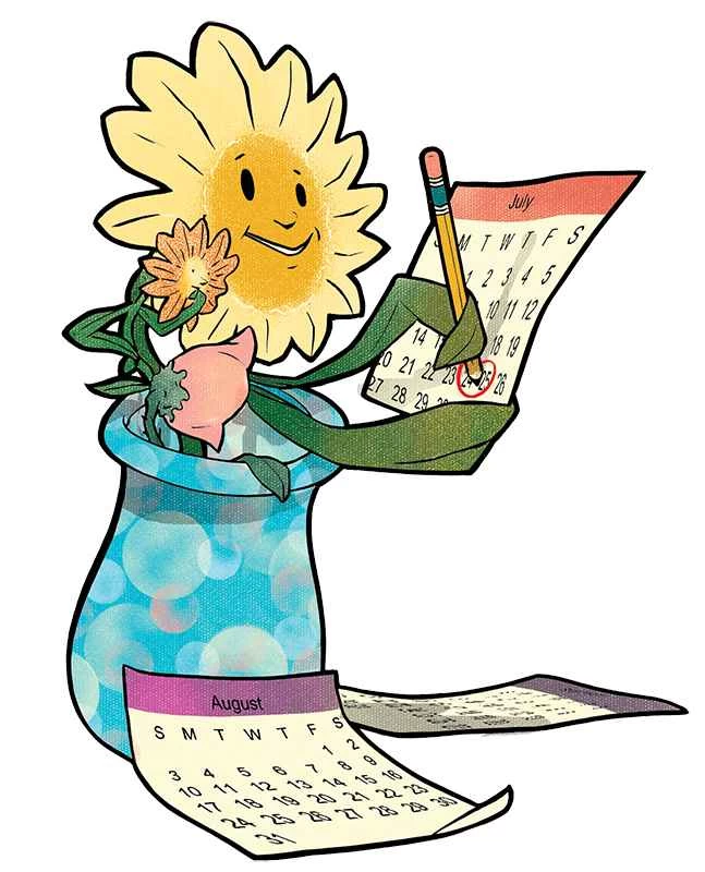 問任何問題：花朵被摘下後能存活多久？