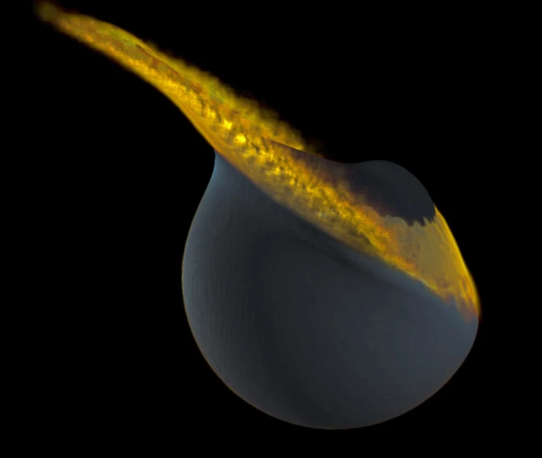 地球可能曾經擁有兩顆衛星，它們碰撞形成了我們所知的這顆衛星。