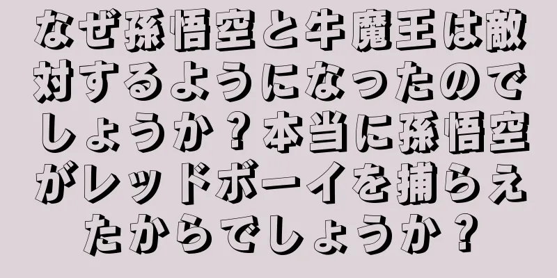 なぜ孫悟空と牛魔王は敵対するようになったのでしょうか？本当に孫悟空がレッドボーイを捕らえたからでしょうか？