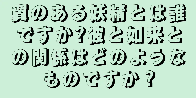 翼のある妖精とは誰ですか?彼と如来との関係はどのようなものですか？