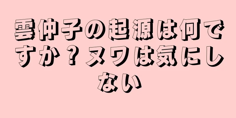 雲仲子の起源は何ですか？ヌワは気にしない
