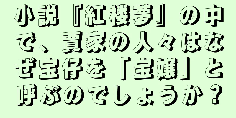 小説『紅楼夢』の中で、賈家の人々はなぜ宝仔を「宝嬢」と呼ぶのでしょうか？