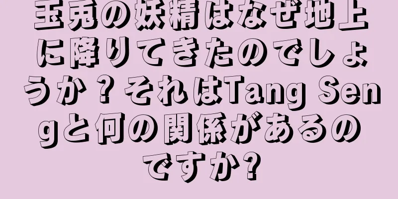玉兎の妖精はなぜ地上に降りてきたのでしょうか？それはTang Sengと何の関係があるのですか?