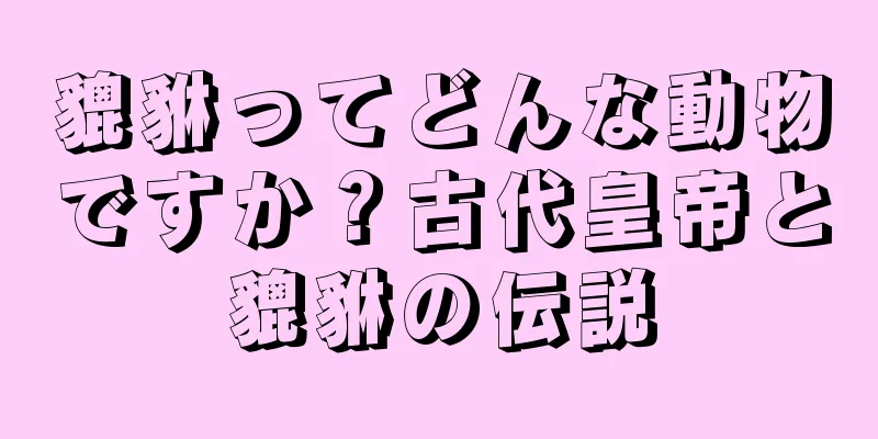 貔貅ってどんな動物ですか？古代皇帝と貔貅の伝説