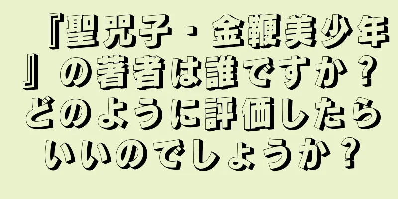 『聖咒子・金鞭美少年』の著者は誰ですか？どのように評価したらいいのでしょうか？