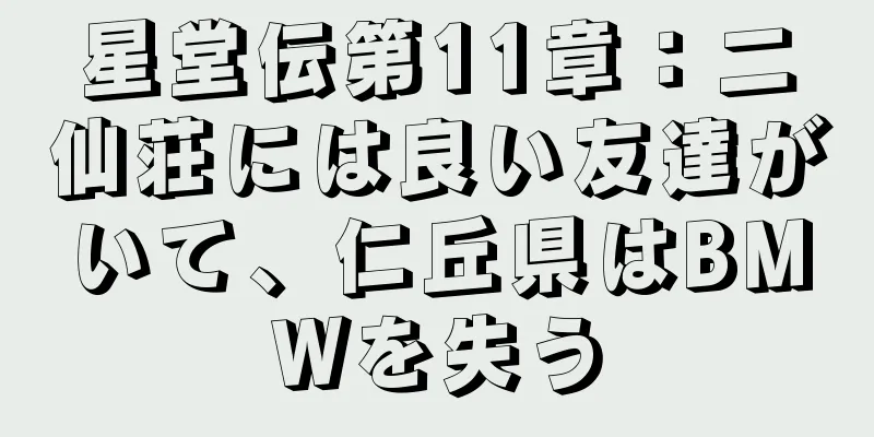 星堂伝第11章：二仙荘には良い友達がいて、仁丘県はBMWを失う