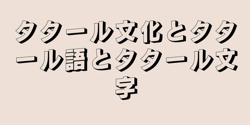 タタール文化とタタール語とタタール文字
