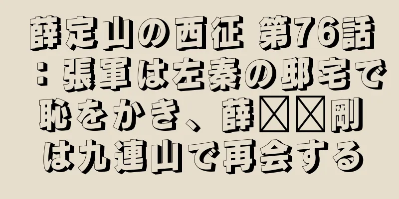 薛定山の西征 第76話：張軍は左秦の邸宅で恥をかき、薛​​剛は九連山で再会する