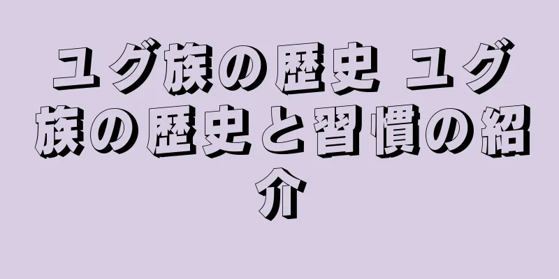 ユグ族の歴史 ユグ族の歴史と習慣の紹介
