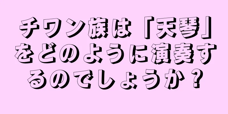 チワン族は「天琴」をどのように演奏するのでしょうか？