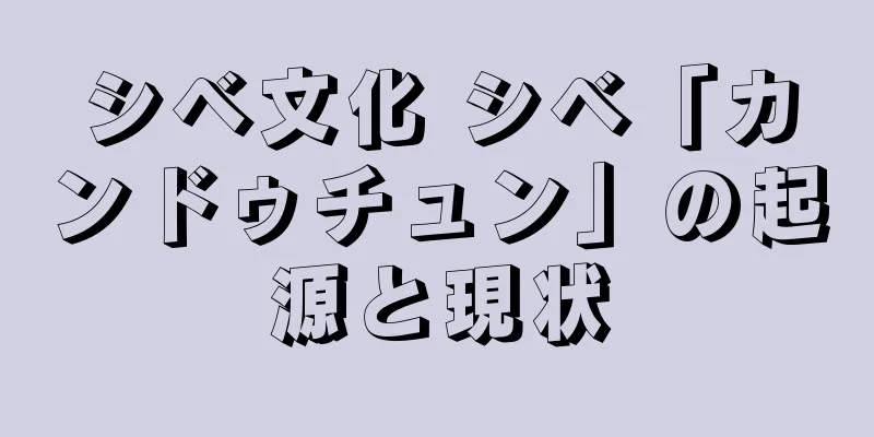 シベ文化 シベ「カンドゥチュン」の起源と現状