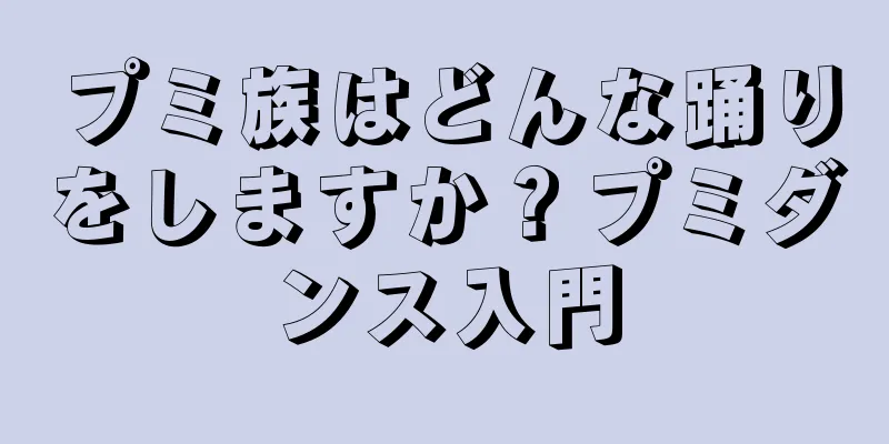 プミ族はどんな踊りをしますか？プミダンス入門