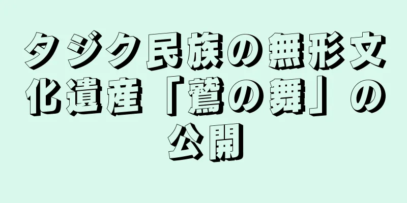 タジク民族の無形文化遺産「鷲の舞」の公開