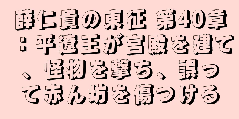 薛仁貴の東征 第40章：平遼王が宮殿を建て、怪物を撃ち、誤って赤ん坊を傷つける
