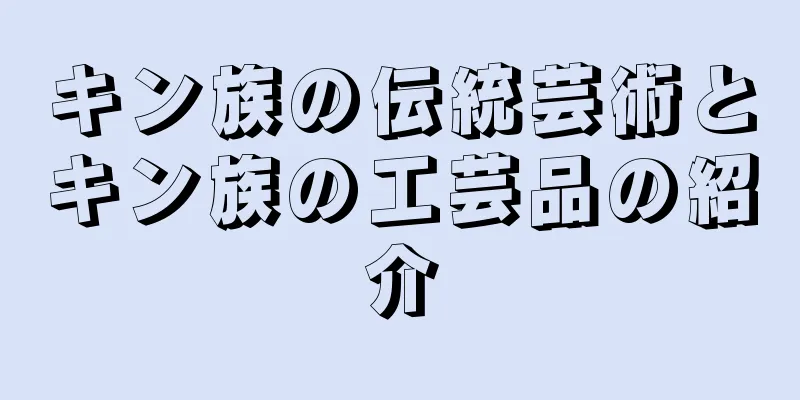 キン族の伝統芸術とキン族の工芸品の紹介