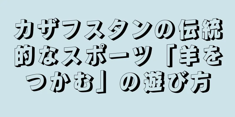 カザフスタンの伝統的なスポーツ「羊をつかむ」の遊び方