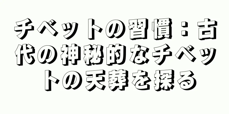 チベットの習慣：古代の神秘的なチベットの天葬を探る