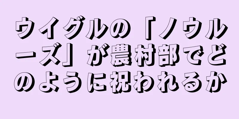 ウイグルの「ノウルーズ」が農村部でどのように祝われるか