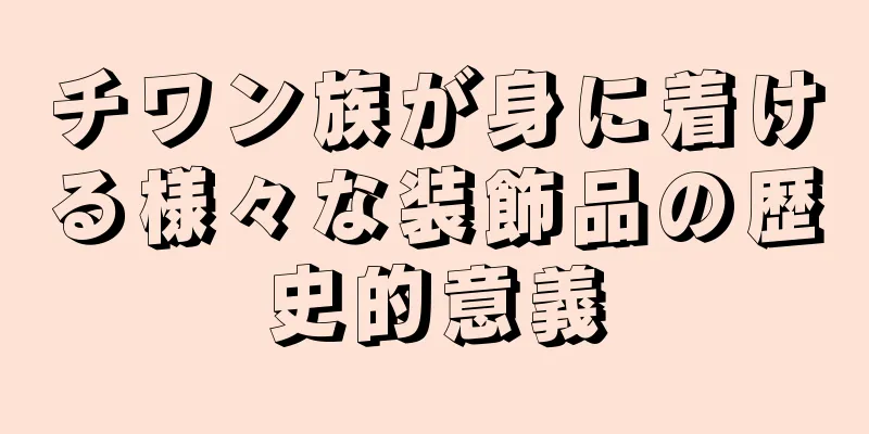 チワン族が身に着ける様々な装飾品の歴史的意義