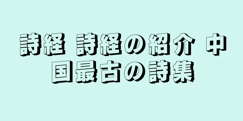 詩経 詩経の紹介 中国最古の詩集