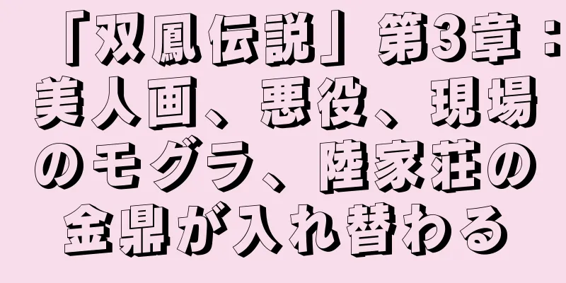 「双鳳伝説」第3章：美人画、悪役、現場のモグラ、陸家荘の金鼎が入れ替わる