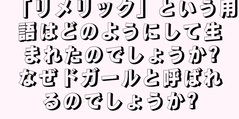 「リメリック」という用語はどのようにして生まれたのでしょうか?なぜドガールと呼ばれるのでしょうか?