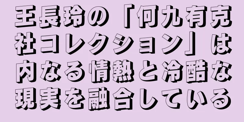 王長玲の「何九有克社コレクション」は内なる情熱と冷酷な現実を融合している