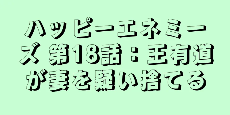 ハッピーエネミーズ 第18話：王有道が妻を疑い捨てる