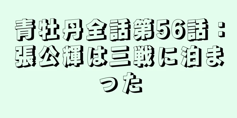 青牡丹全話第56話：張公輝は三戦に泊まった
