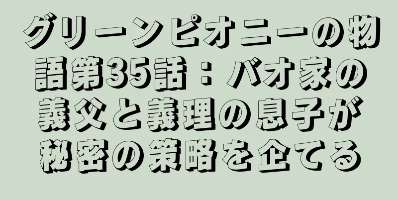 グリーンピオニーの物語第35話：バオ家の義父と義理の息子が秘密の策略を企てる