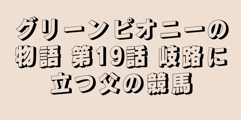 グリーンピオニーの物語 第19話 岐路に立つ父の競馬