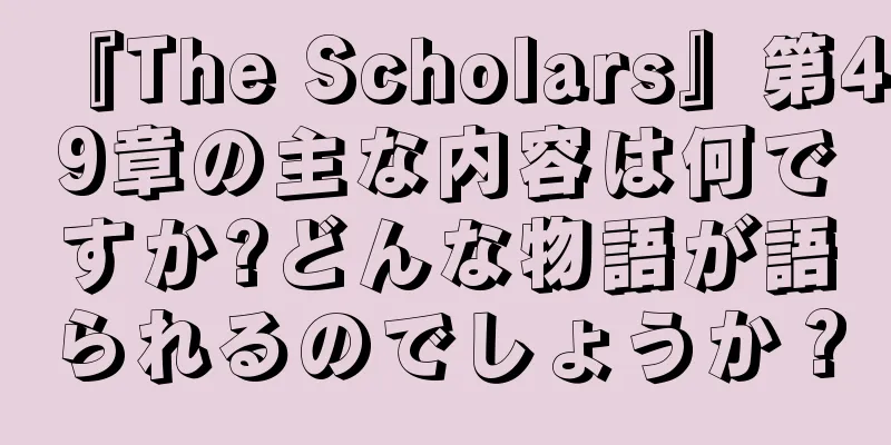 『The Scholars』第49章の主な内容は何ですか?どんな物語が語られるのでしょうか？