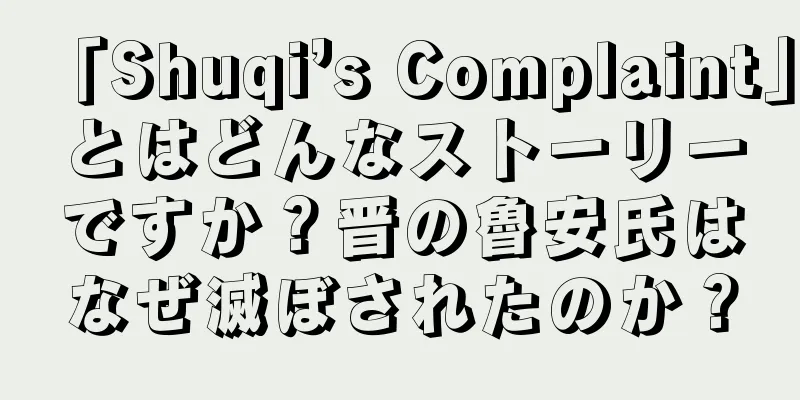 「Shuqi’s Complaint」とはどんなストーリーですか？晋の魯安氏はなぜ滅ぼされたのか？