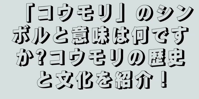 「コウモリ」のシンボルと意味は何ですか?コウモリの歴史と文化を紹介！