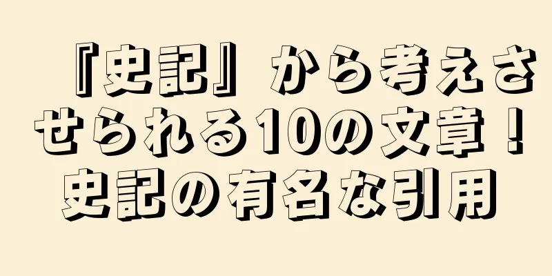 『史記』から考えさせられる10の文章！史記の有名な引用