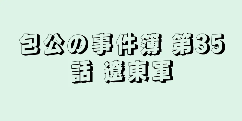 包公の事件簿 第35話 遼東軍