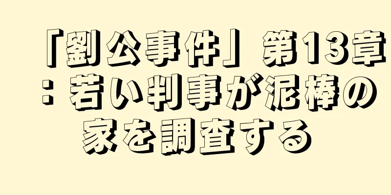 「劉公事件」第13章：若い判事が泥棒の家を調査する