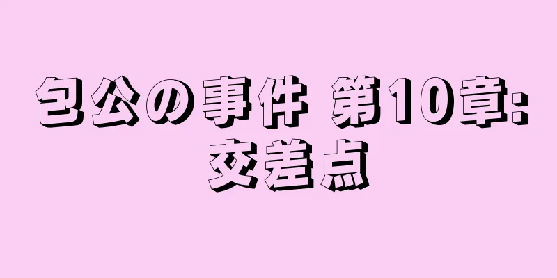 包公の事件 第10章: 交差点