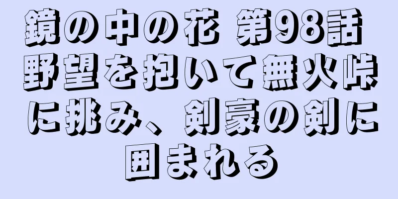 鏡の中の花 第98話 野望を抱いて無火峠に挑み、剣豪の剣に囲まれる