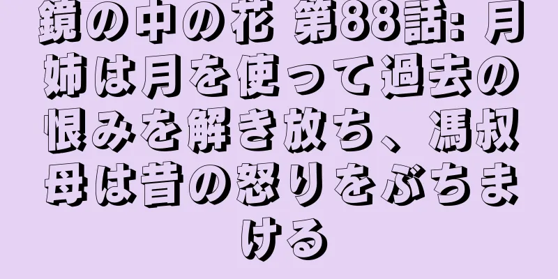 鏡の中の花 第88話: 月姉は月を使って過去の恨みを解き放ち、馮叔母は昔の怒りをぶちまける