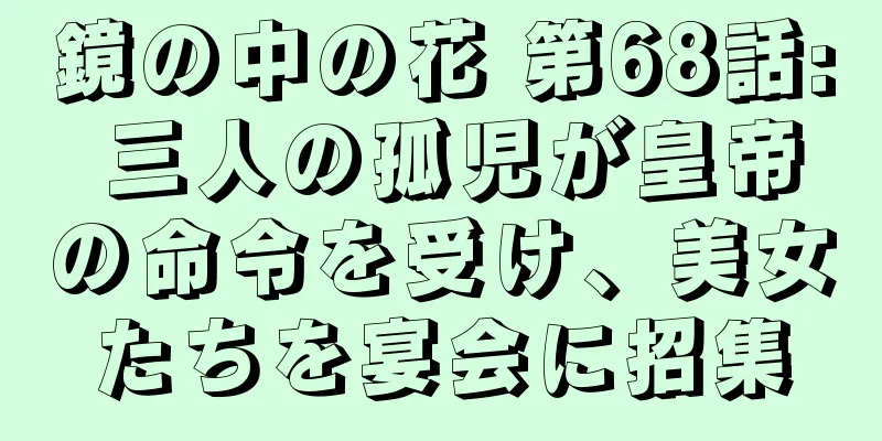鏡の中の花 第68話: 三人の孤児が皇帝の命令を受け、美女たちを宴会に招集