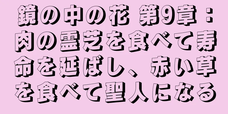 鏡の中の花 第9章：肉の霊芝を食べて寿命を延ばし、赤い草を食べて聖人になる