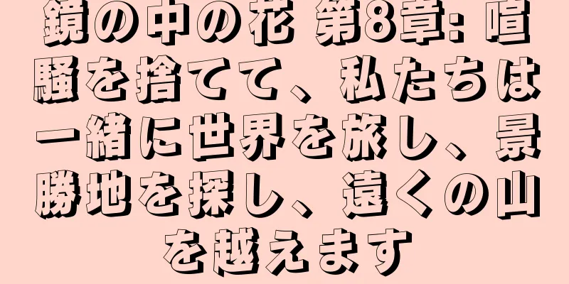 鏡の中の花 第8章: 喧騒を捨てて、私たちは一緒に世界を旅し、景勝地を探し、遠くの山を越えます