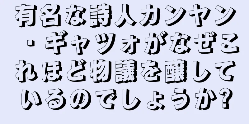 有名な詩人カンヤン・ギャツォがなぜこれほど物議を醸しているのでしょうか?