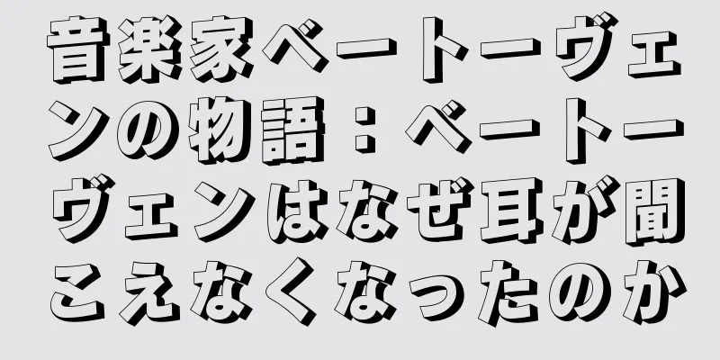 音楽家ベートーヴェンの物語：ベートーヴェンはなぜ耳が聞こえなくなったのか
