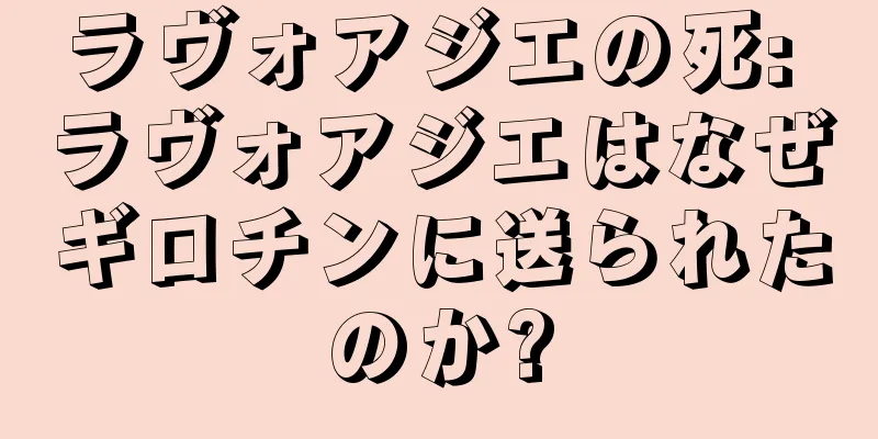 ラヴォアジエの死: ラヴォアジエはなぜギロチンに送られたのか?