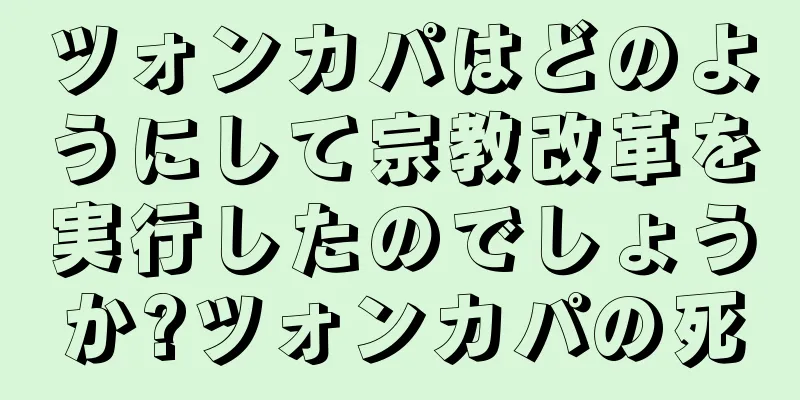 ツォンカパはどのようにして宗教改革を実行したのでしょうか?ツォンカパの死